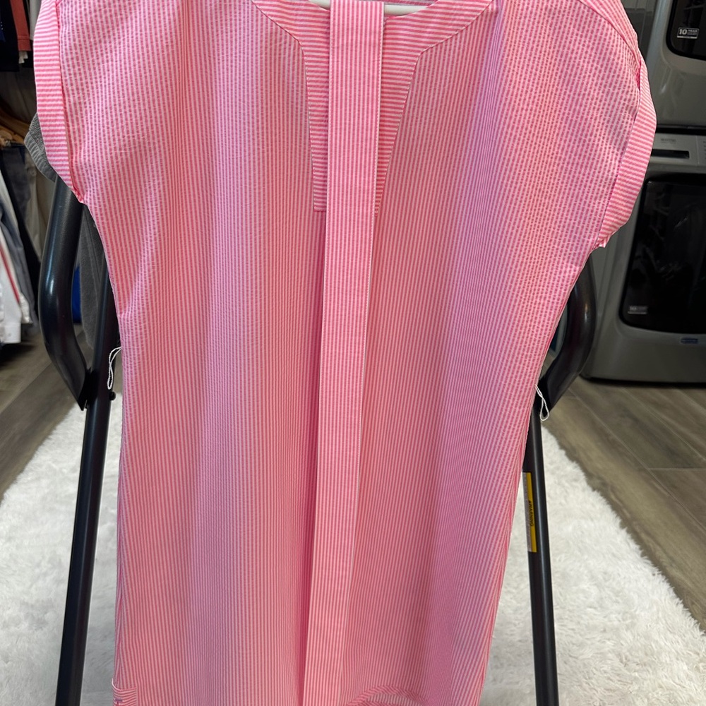 Vineyard Vines Pink Striped Dress